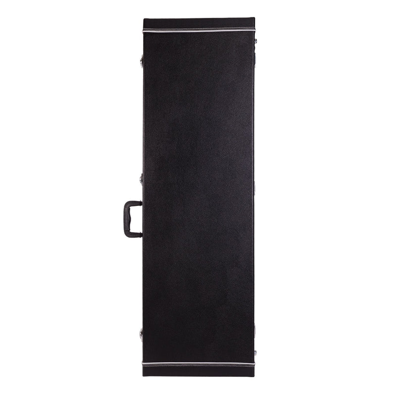 -Crossfire Standard Rectangular P and J-Style Bass Guitar Hard Case (Black)-Living Music