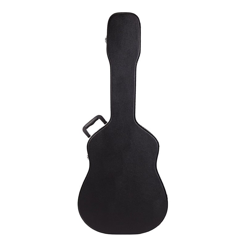 -Crossfire Standard Shaped 12-String Acoustic Guitar Hard Case (Black)-Living Music