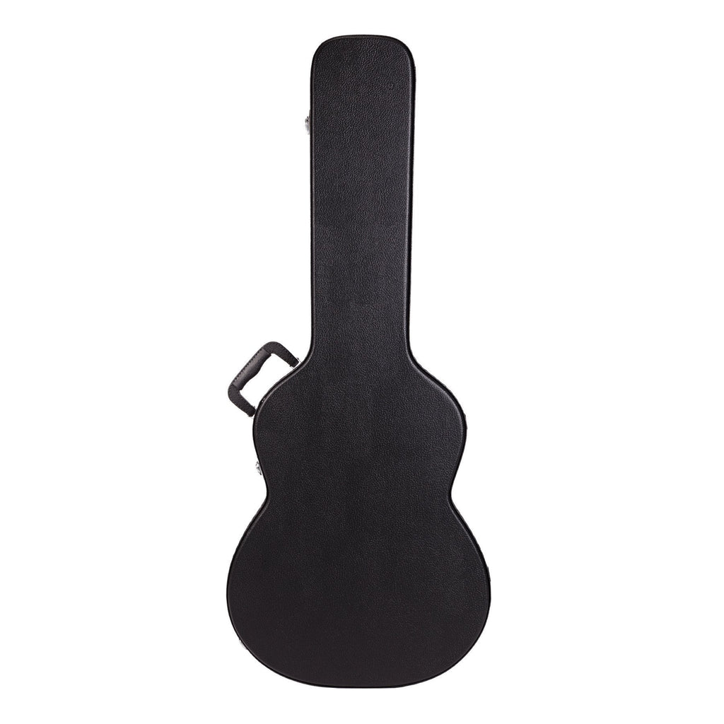 -Crossfire Standard Shaped Classical Guitar Hard Case (Black)-Living Music