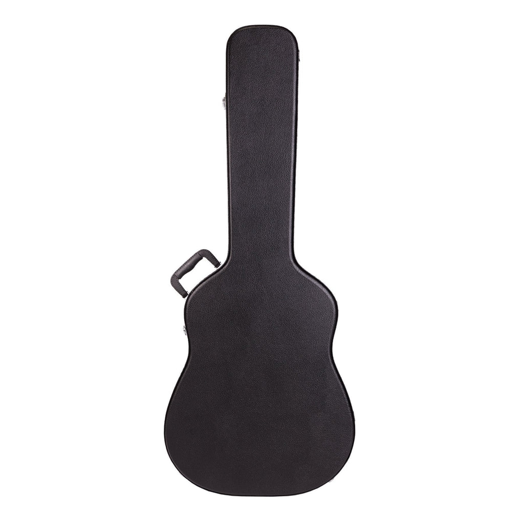 -Crossfire Standard Shaped Dreadnought Acoustic Guitar Hard Case (Black)-Living Music