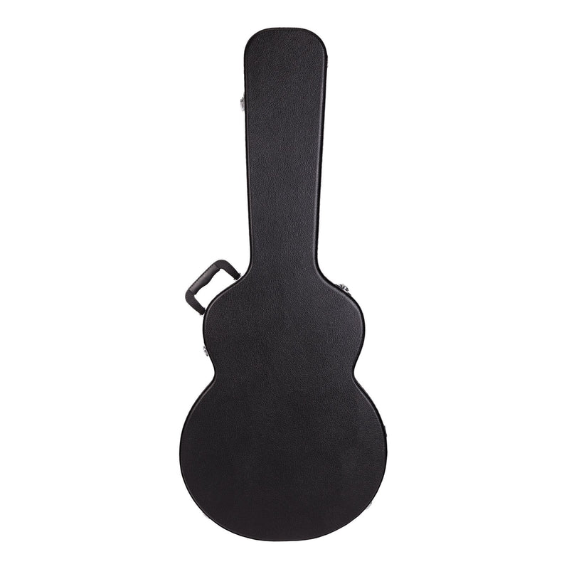 -Crossfire Standard Shaped Small Body Acoustic Guitar Hard Case (Black)-Living Music