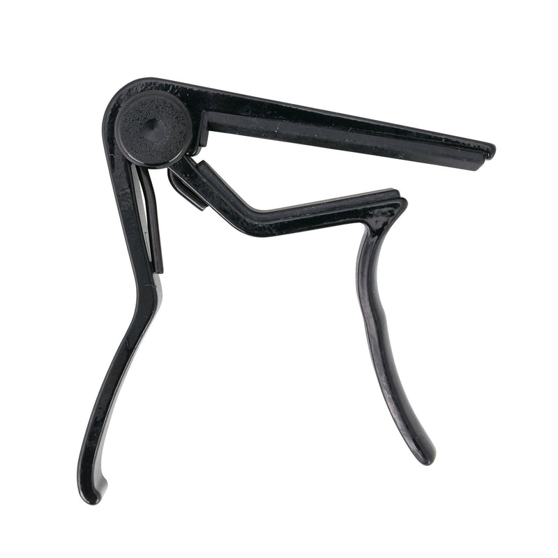 -Crossfire Trigger-Style Classical Guitar Capo (Black)-Living Music