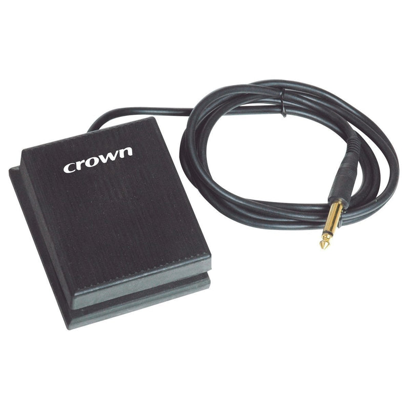 -Crown Keyboard Sustain Pedal (Black)-Living Music