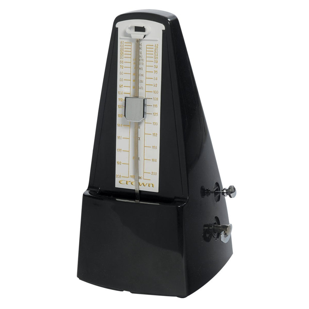 CM-18-BLK-Crown Traditional Metronome (Black)-Living Music