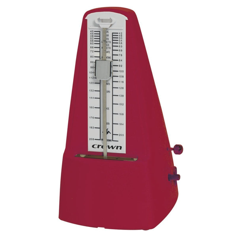 -Crown Traditional Metronome (Red)-Living Music