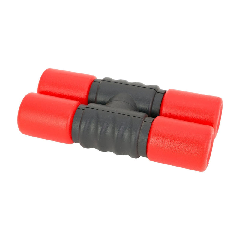 -Drumfire ABS Double Shaker (Red)-Living Music