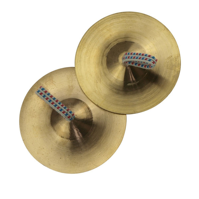 -Drumfire Brass Finger Cymbals (2")-Living Music
