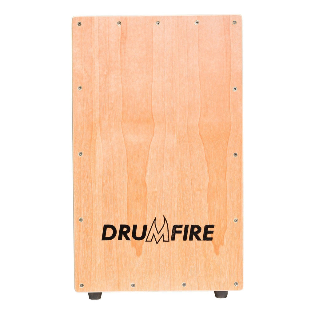 -Drumfire Cherry Wood Front Wooden Cajon-Living Music