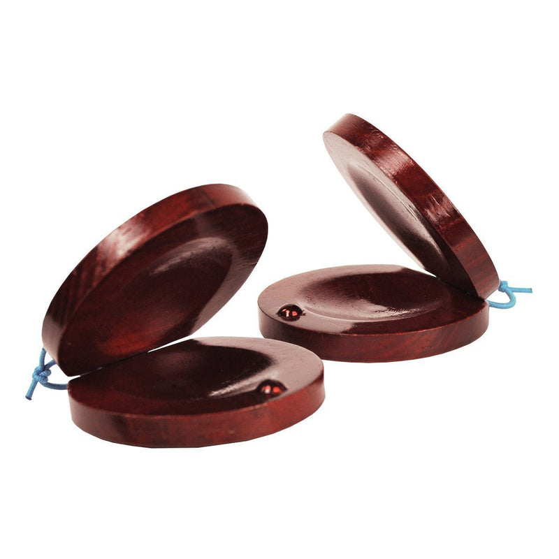 -Drumfire Deluxe Wooden Finger Castanets-Living Music
