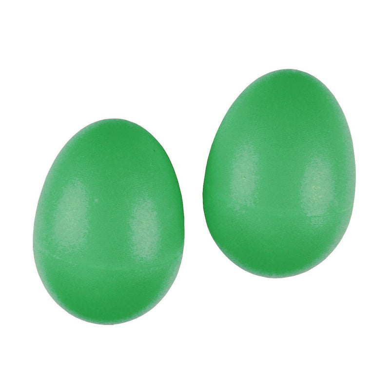 -Drumfire Egg Shaker Pair (Green)-Living Music