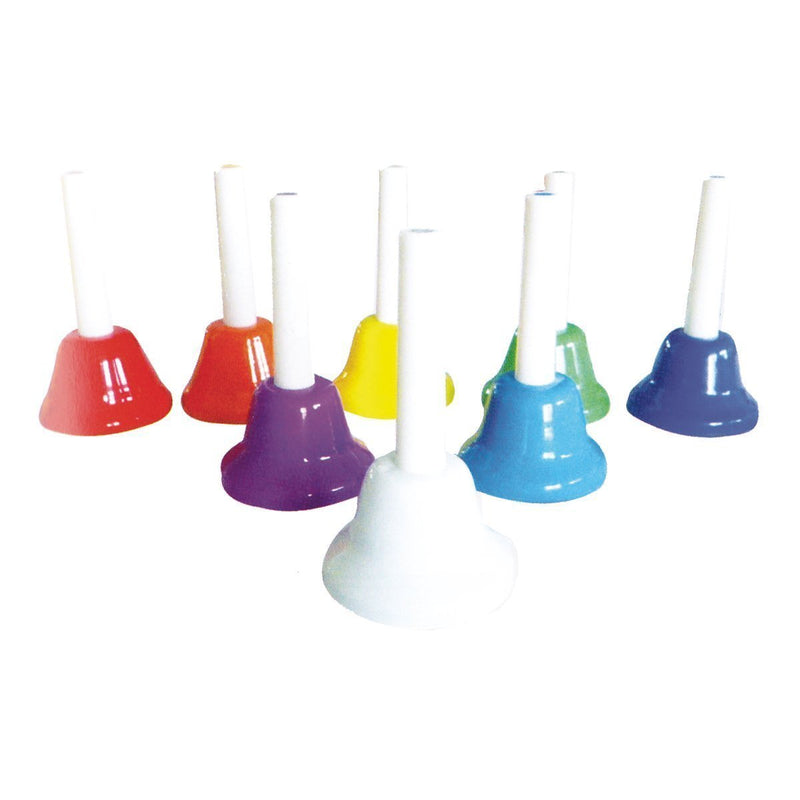 -Drumfire Hand Bell Set (8-Piece)-Living Music