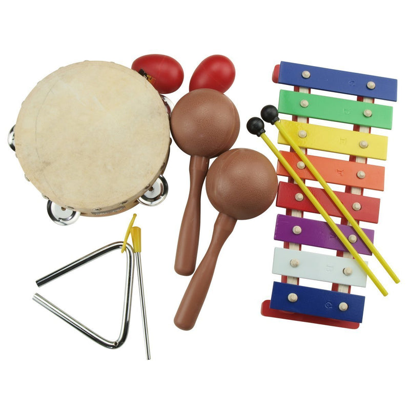 -Drumfire Hand Percussion Set with Carry Bag (5-Piece)-Living Music