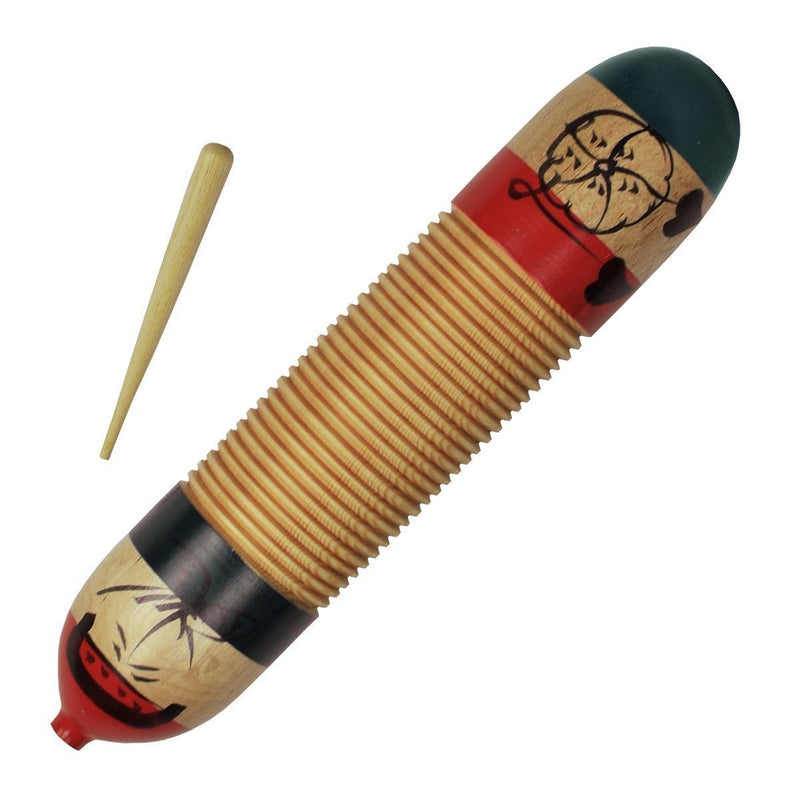 -Drumfire Traditional Style Wooden Guiro-Living Music