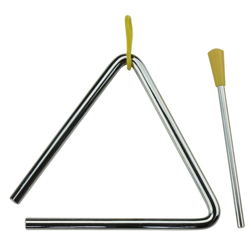 -Drumfire Triangle with Striker (5")-Living Music