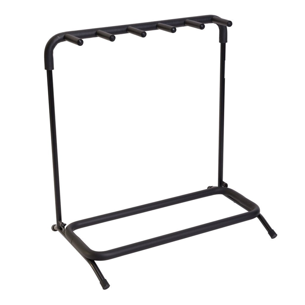 FGS-5PO-BLK-Fretz Multi-Rack Guitar Stand (5 Guitars)-Living Music