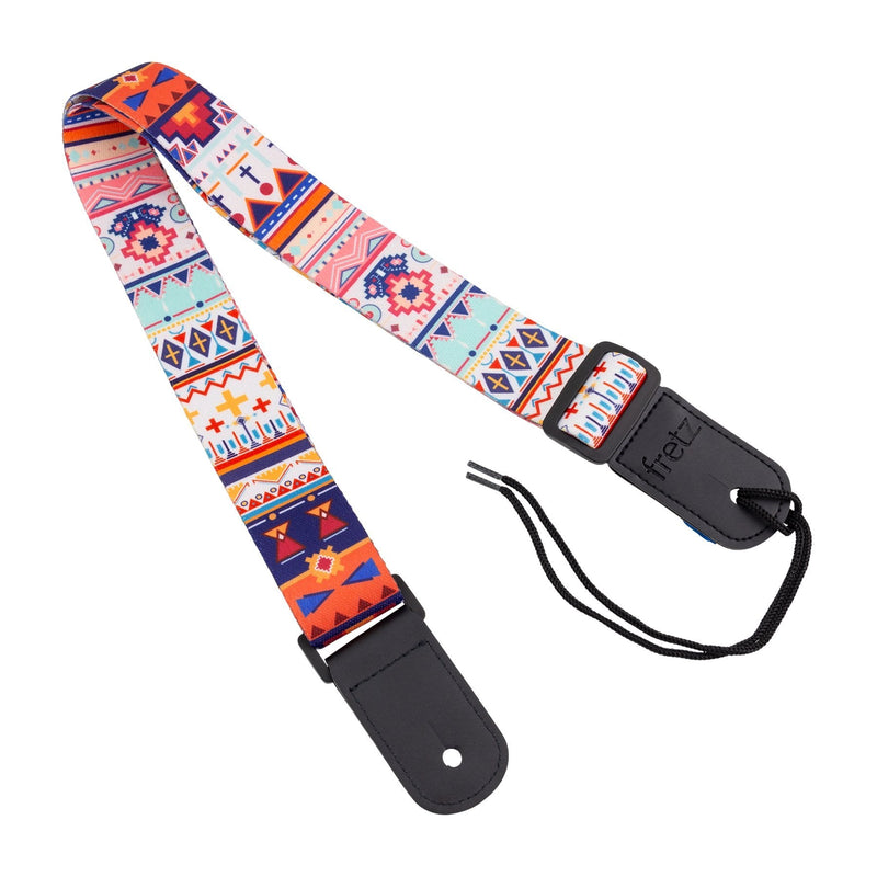 -Fretz Patterned Ukulele Strap (Ancient)-Living Music