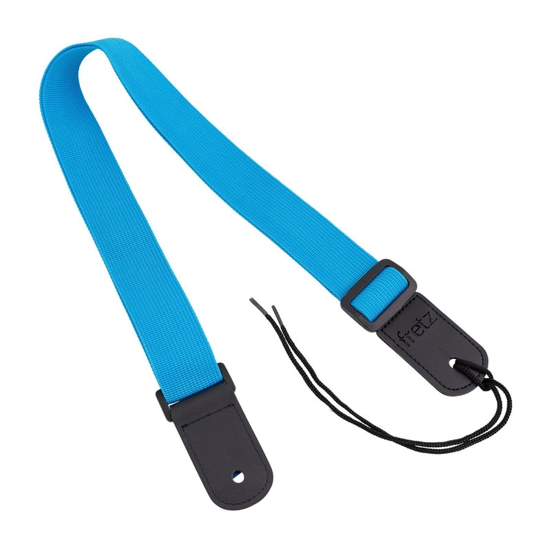 -Fretz Polypropylene Ukulele Strap (Blue)-Living Music