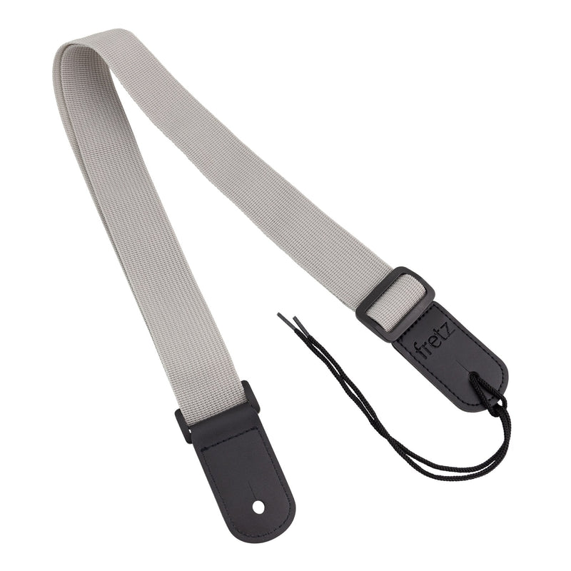 -Fretz Polypropylene Ukulele Strap (Grey)-Living Music