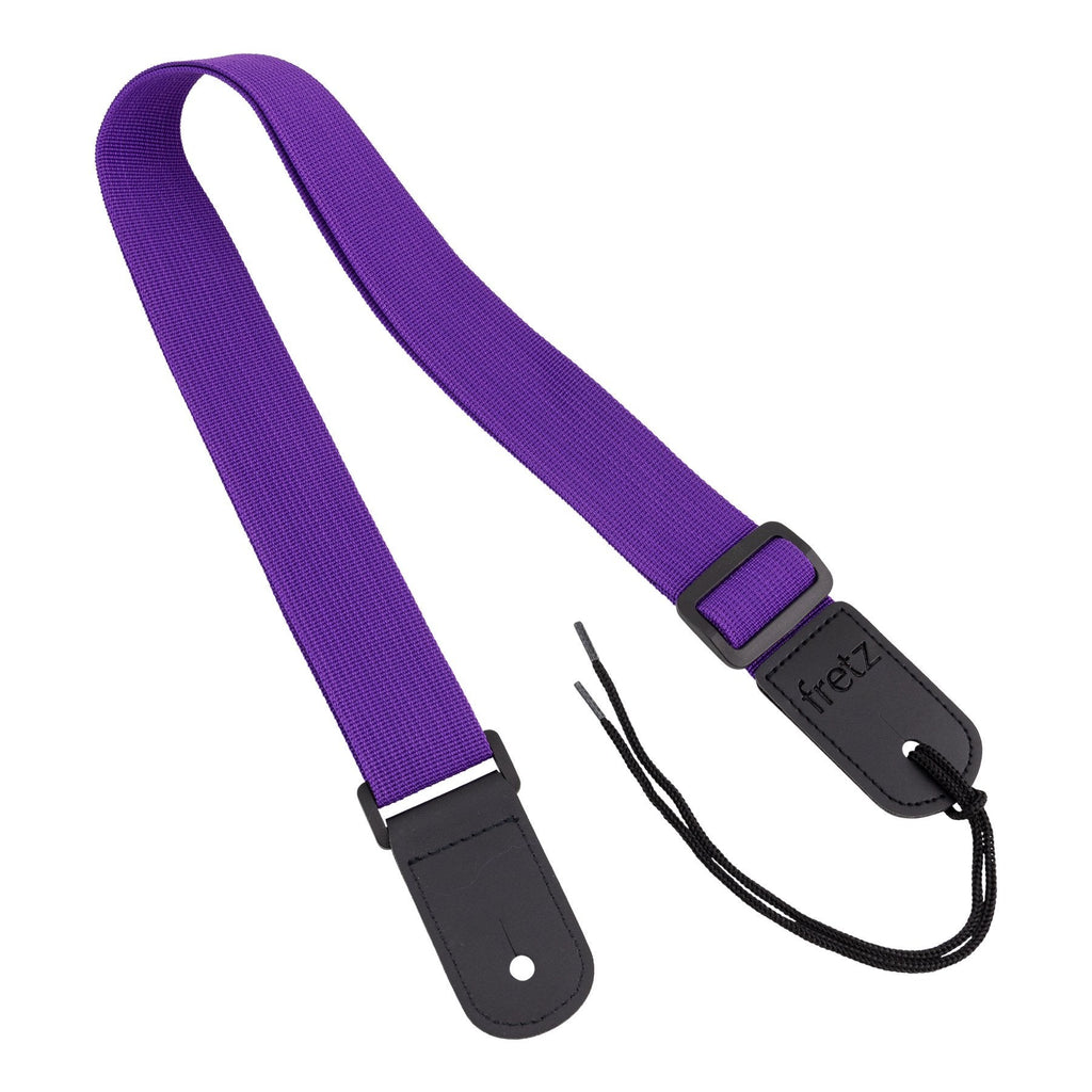 FUST-PP3-PUR-Fretz Polypropylene Ukulele Strap (Purple)-Living Music