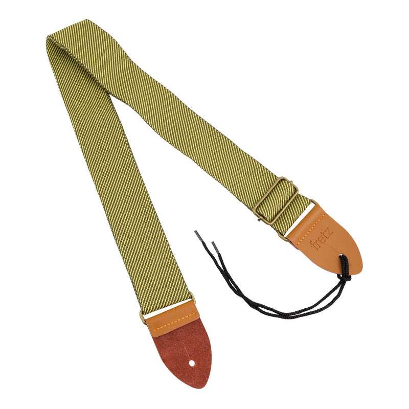 -Fretz Polyweb Cotton Guitar Strap (Tweed)-Living Music