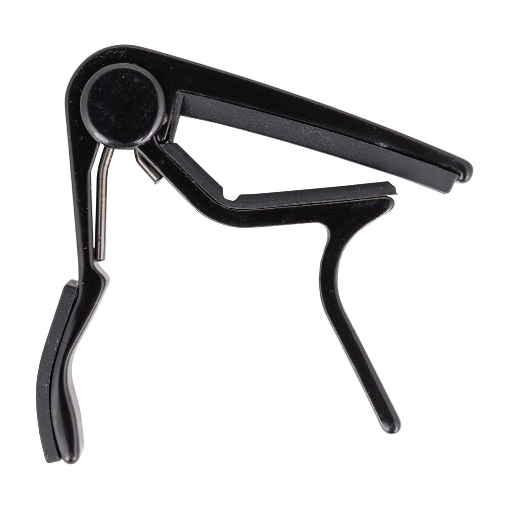 WC-UKE-BLK-Fretz 'Woodie' Trigger-Style Ukulele Capo (Black)-Living Music