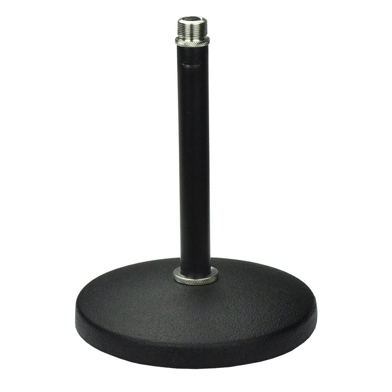 -Handy Patch Straight Desktop Microphone Stand (Black)-Living Music