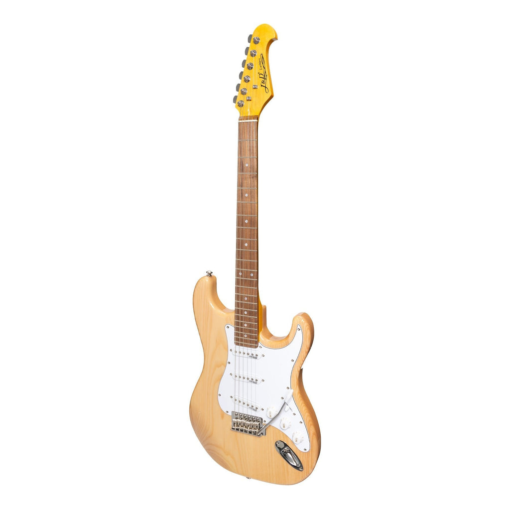 JD-DST-NL-J&D Luthiers Traditional ST-Style Electric Guitar (Natural Gloss)-Living Music