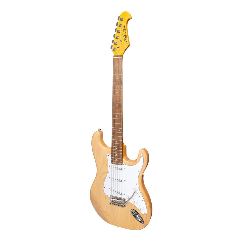 -J&D Luthiers Traditional ST-Style Electric Guitar (Natural Gloss)-Living Music