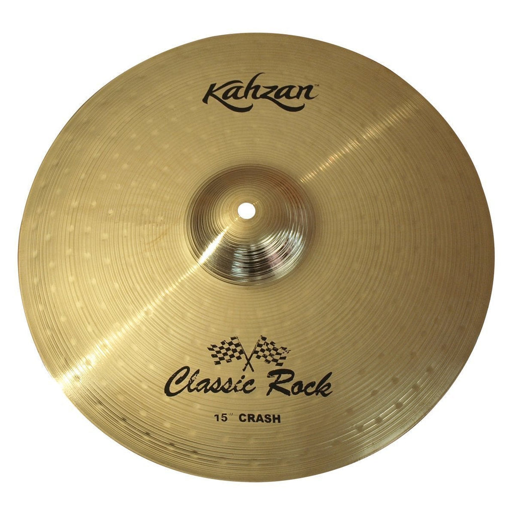 -Kahzan 'Classic Rock Series' Crash Cymbal (15")-Living Music