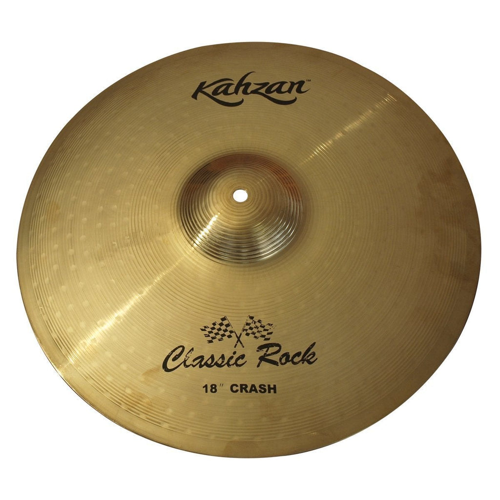-Kahzan 'Classic Rock Series' Crash Cymbal (18")-Living Music