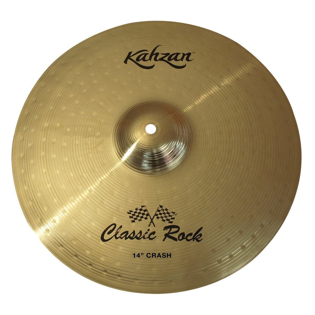-Kahzan 'Classic Rock Series' Rock Crash Cymbal (14")-Living Music