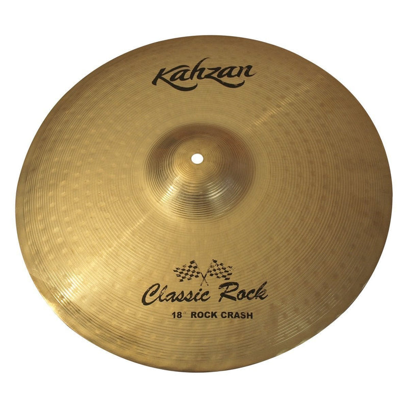 -Kahzan 'Classic Rock Series' Rock Crash Cymbal (18")-Living Music