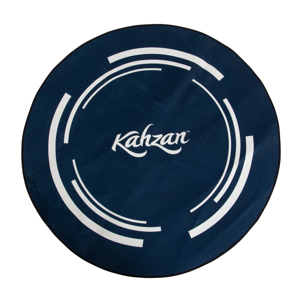 -Kahzan Deluxe Non-Slip Drum Mat (Blue)-Living Music