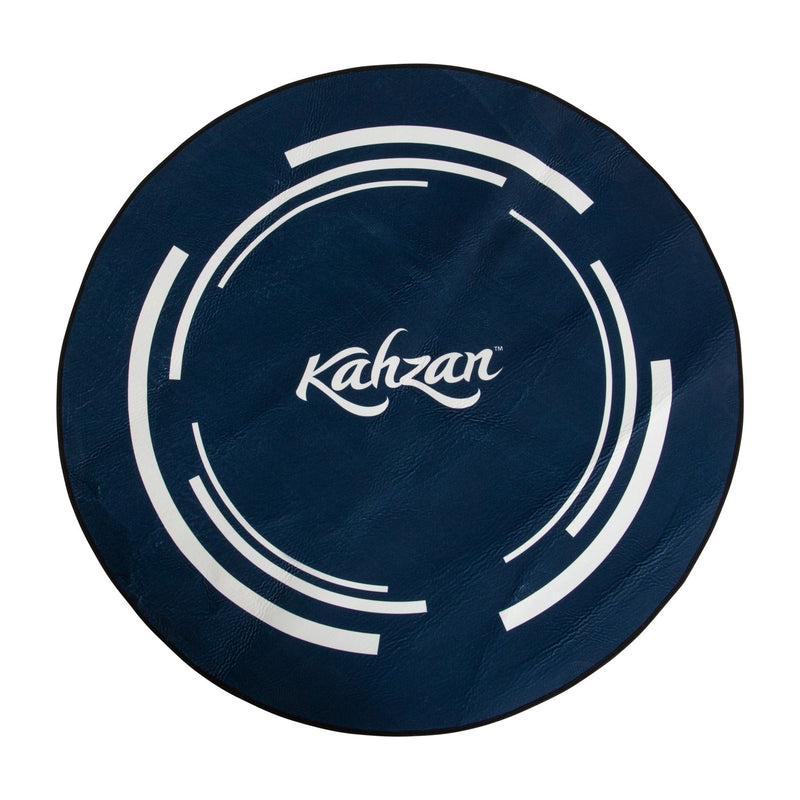 -Kahzan Deluxe Non-Slip Drum Mat (Blue)-Living Music