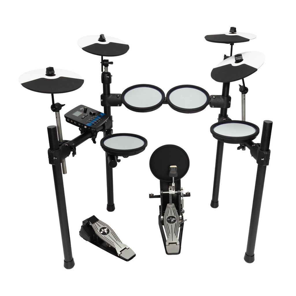 KTD-MK1W-Kahzan MK1W 5-Piece Digital Electronic Drum Kit-Living Music