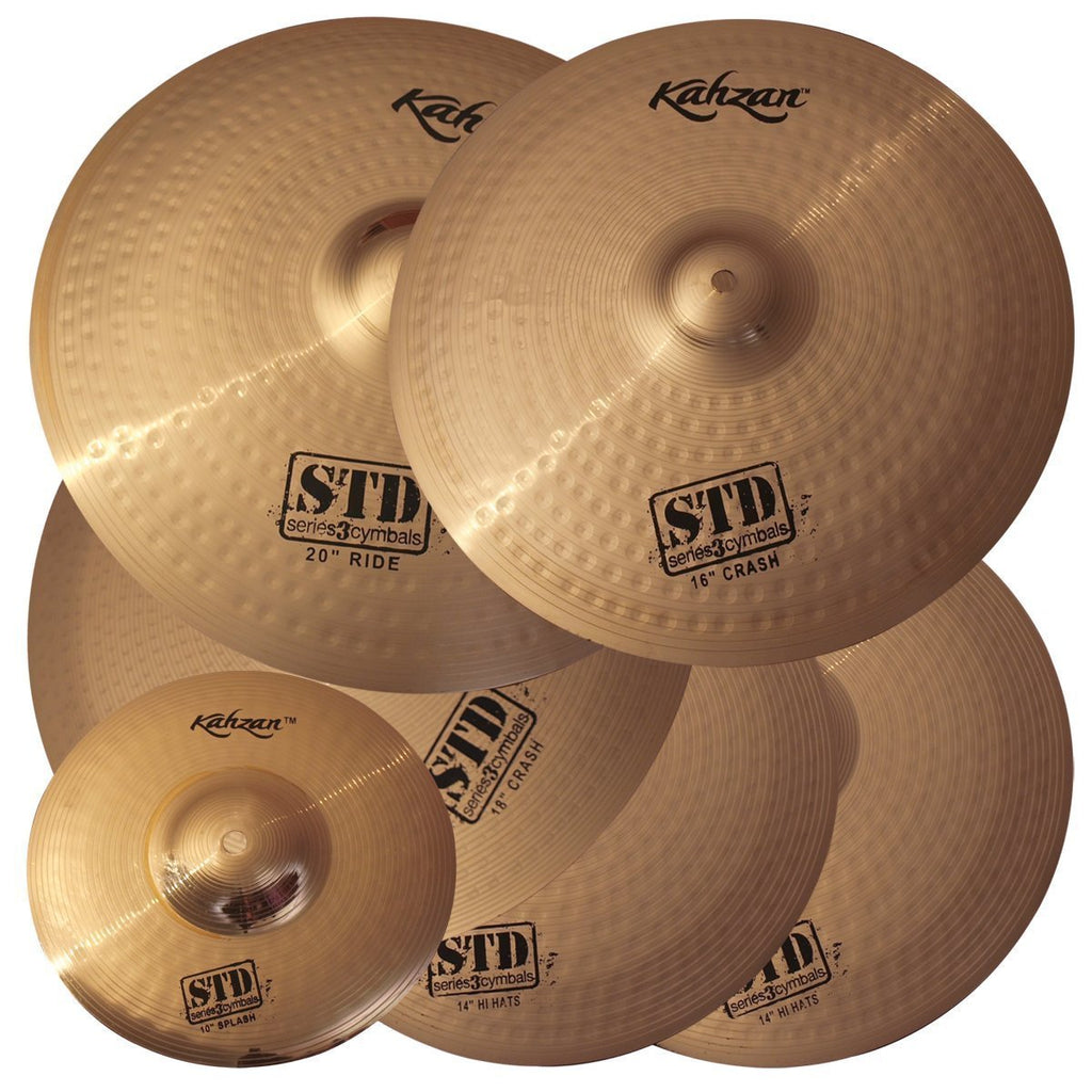 -Kahzan 'STD-3 Series' Cymbal Pack (14"/16"/18"/20")-Living Music