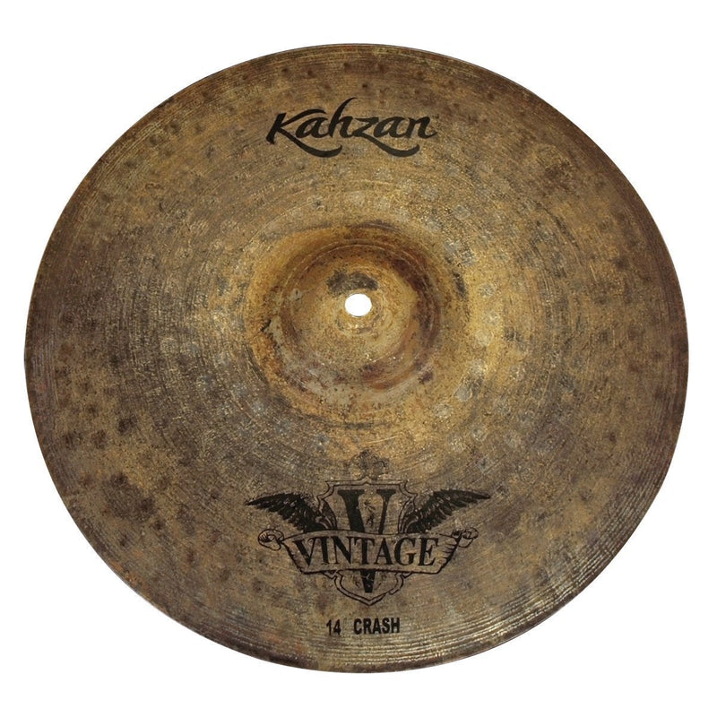 -Kahzan 'Vintage Series' Crash Cymbal (14")-Living Music