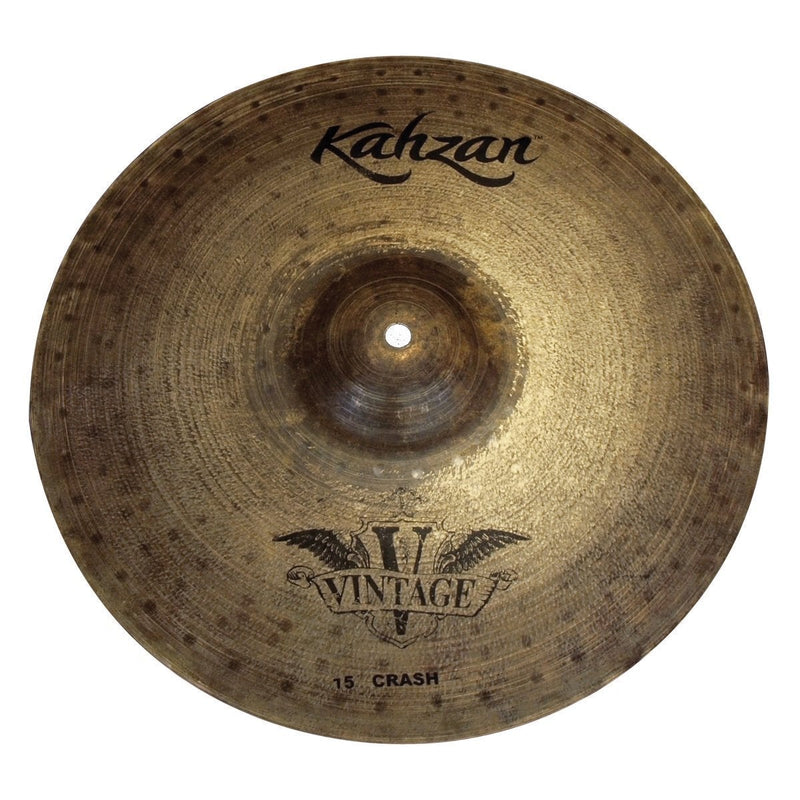 -Kahzan 'Vintage Series' Crash Cymbal (15")-Living Music