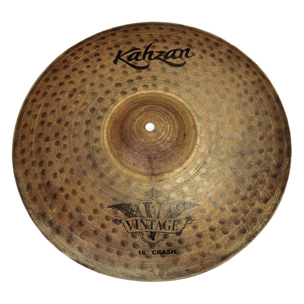 -Kahzan 'Vintage Series' Crash Cymbal (16")-Living Music