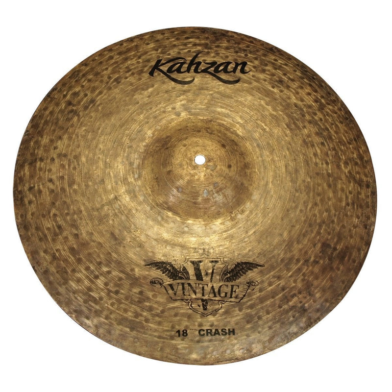-Kahzan 'Vintage Series' Crash Cymbal (18")-Living Music