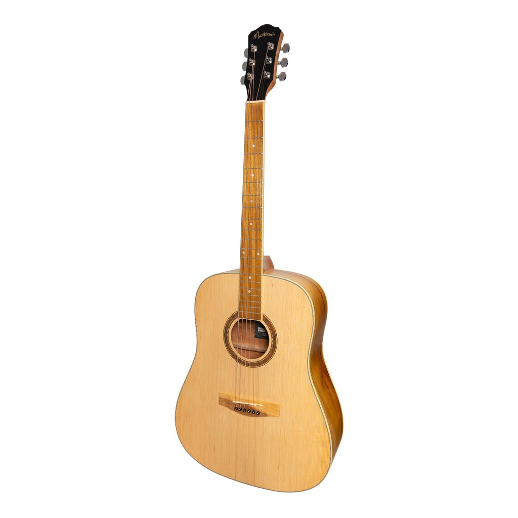 -Martinez '41 Series' Dreadnought Acoustic Guitar Pack (Spruce/Jati-Teakwood)-Living Music