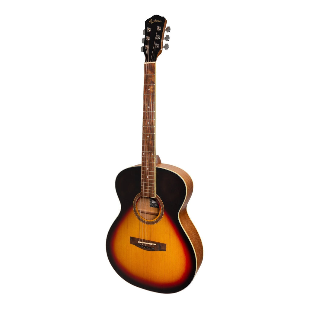 MF-41-TSB-Martinez '41 Series' Folk Size Acoustic Guitar (Tobacco Sunburst)-Living Music