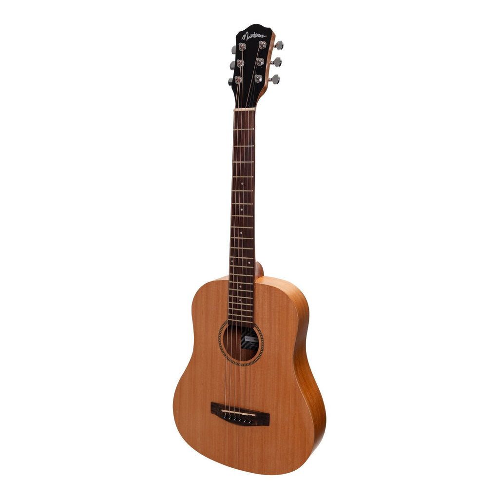 -Martinez Acoustic Babe Traveller Guitar (Mahogany)-Living Music