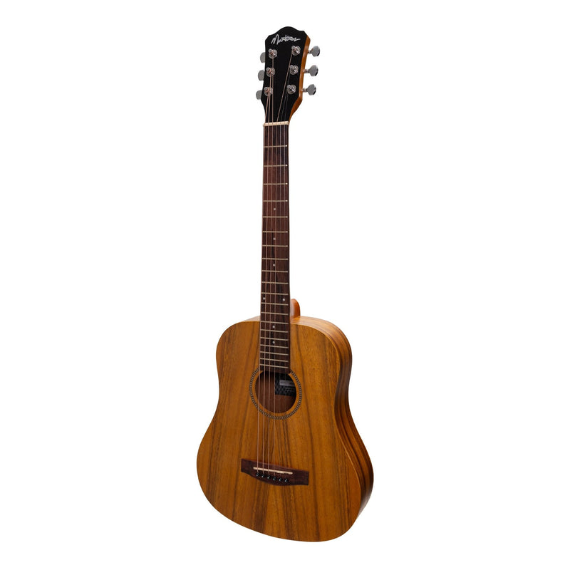 -Martinez Acoustic-Electric Babe Traveller Guitar (Koa)-Living Music