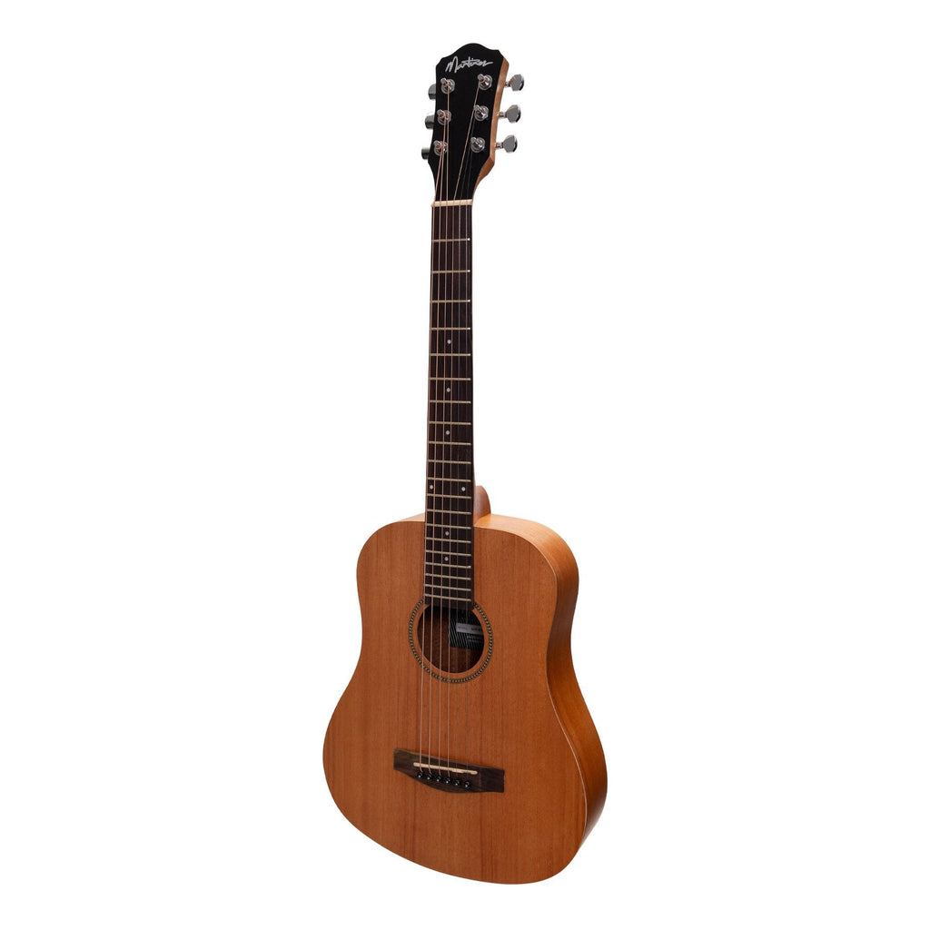-Martinez Acoustic-Electric Babe Traveller Guitar (Mahogany)-Living Music