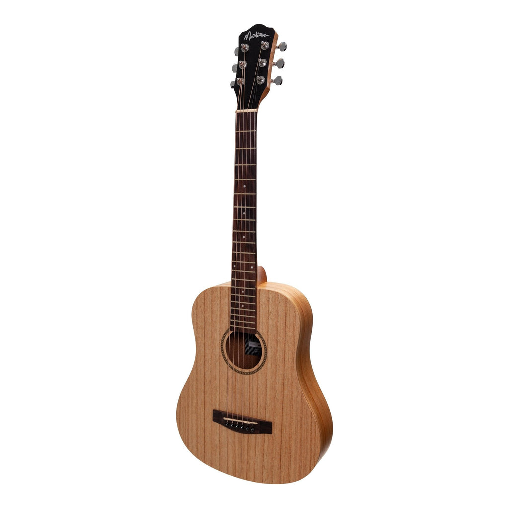 MZP-BT2-MWD-Martinez Acoustic-Electric Babe Traveller Guitar (Mindi-Wood)-Living Music