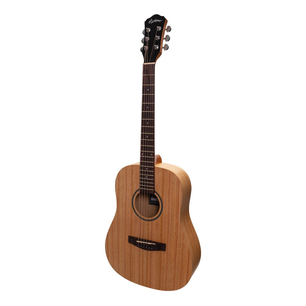 MZP-MT2-MWD-Martinez Acoustic-Electric Middy Traveller Guitar (Mindi-Wood)-Living Music