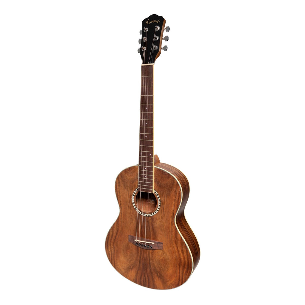 -Martinez Acoustic 'Little-Mini' Folk Guitar (Rosewood)-Living Music