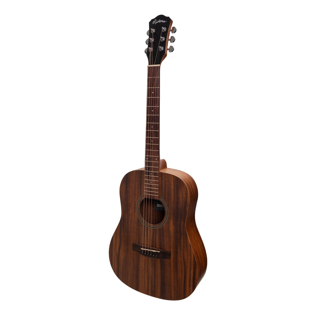 -Martinez Acoustic Middy Traveller Guitar (Rosewood)-Living Music