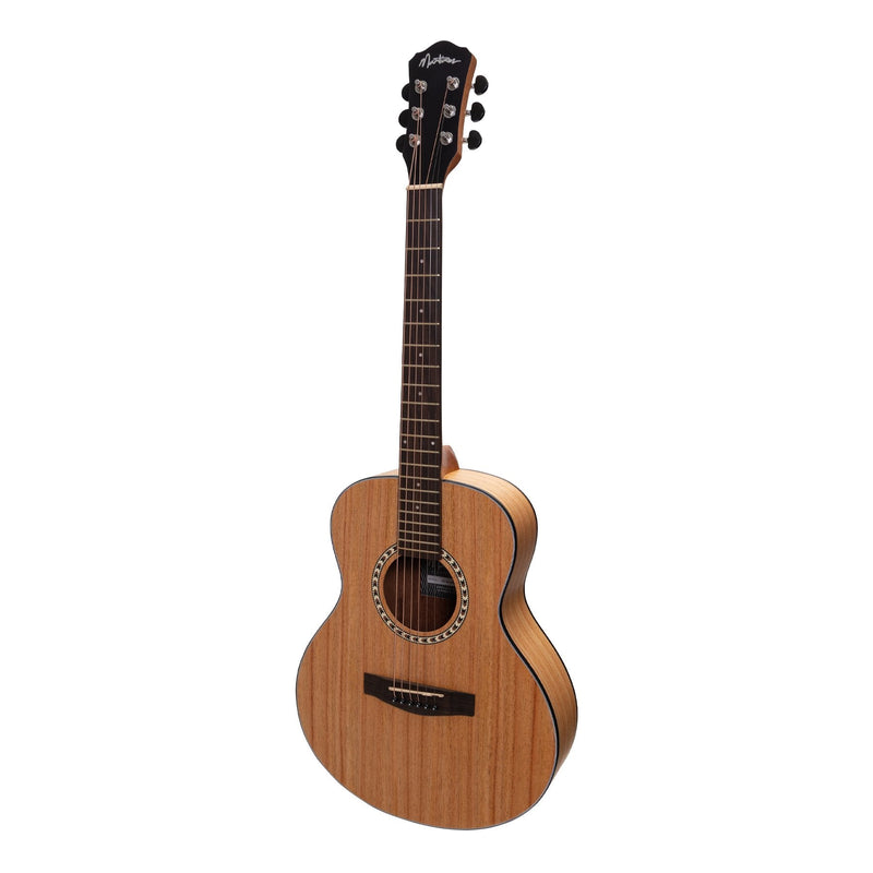 -Martinez Acoustic Short Scale Guitar (Mindi-Wood)-Living Music